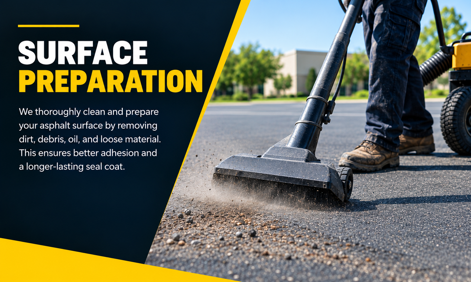 surface preparation in action
